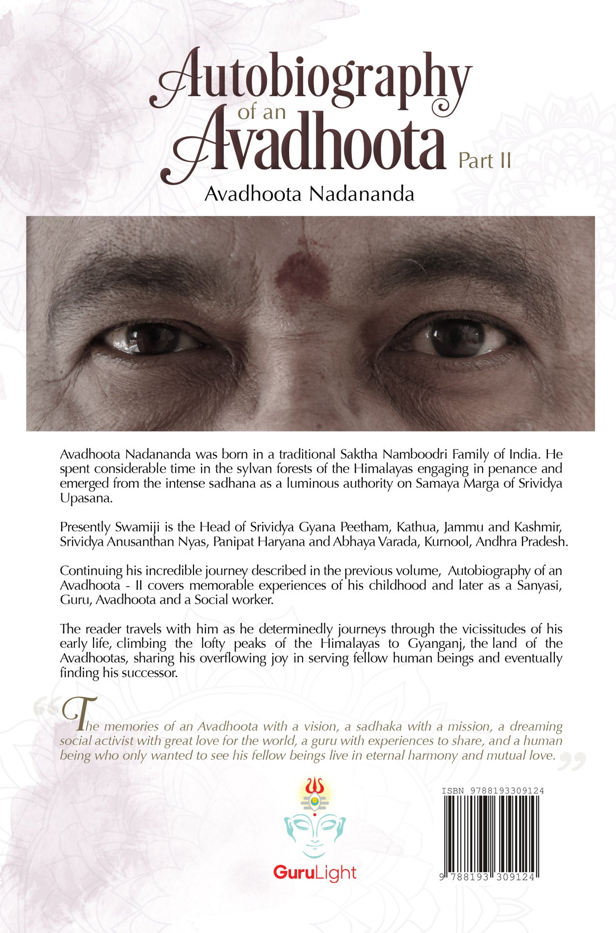 Autobiography Of An Avadhoota, Part II