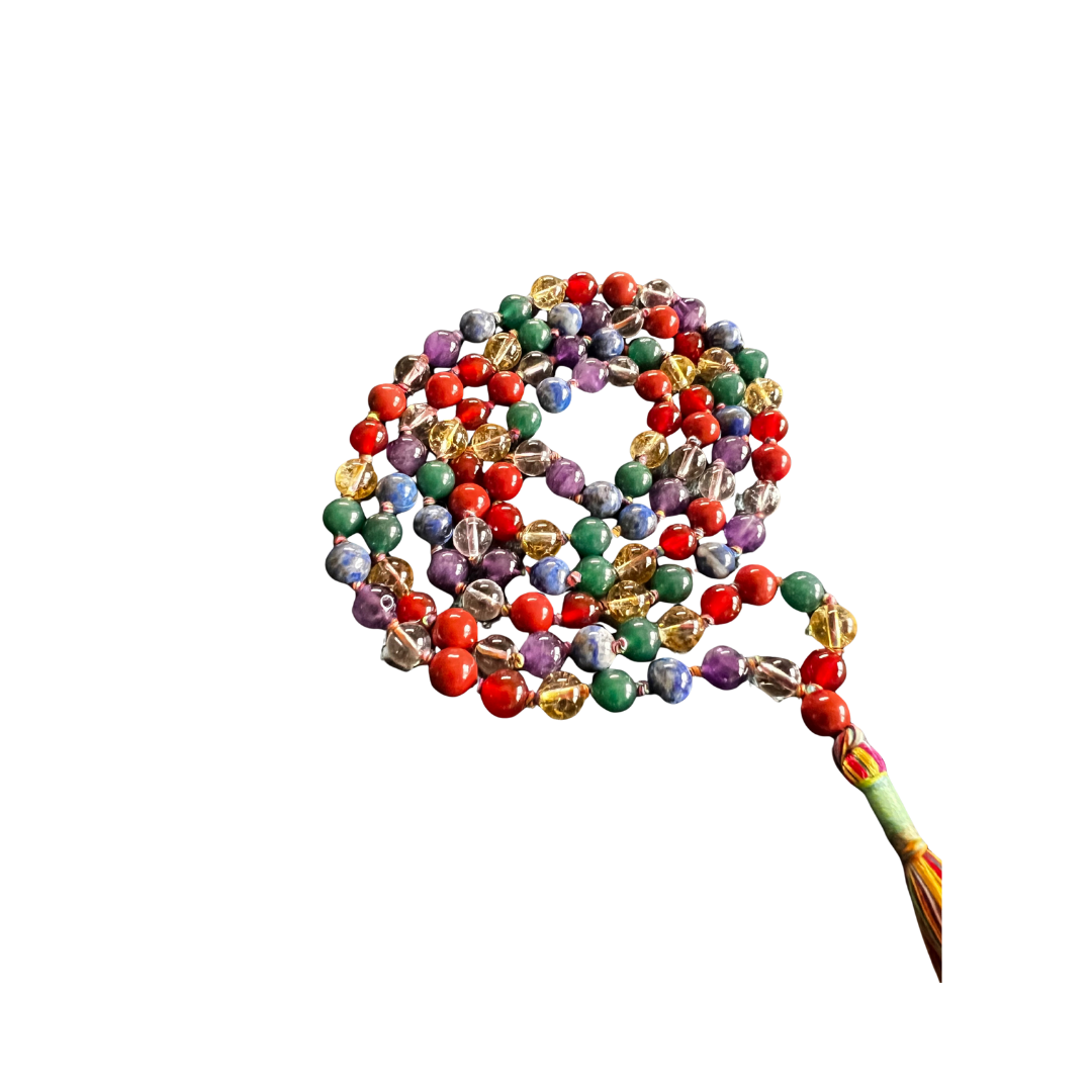 7 Chakra Crystal Balancing Mala