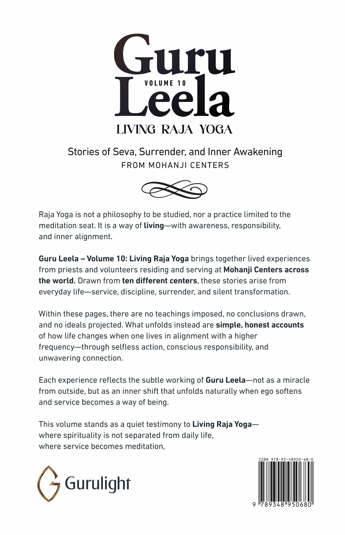 Guru Leela X: Living Raja Yoga