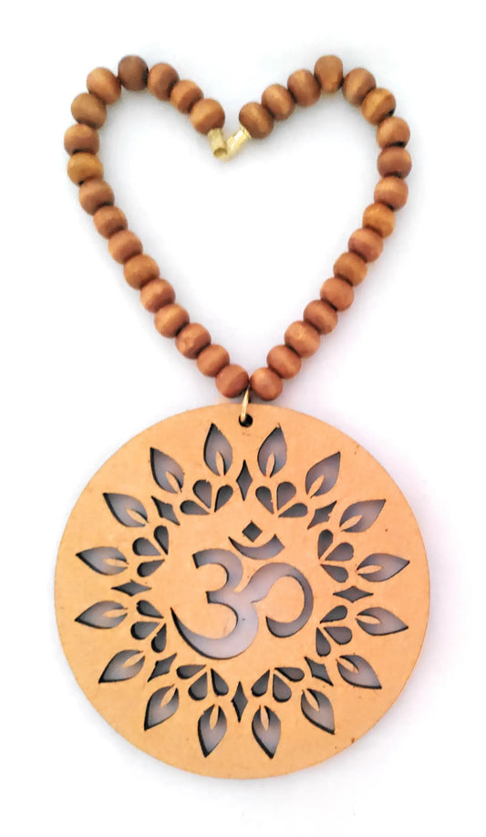 OM Mandala Car Charm