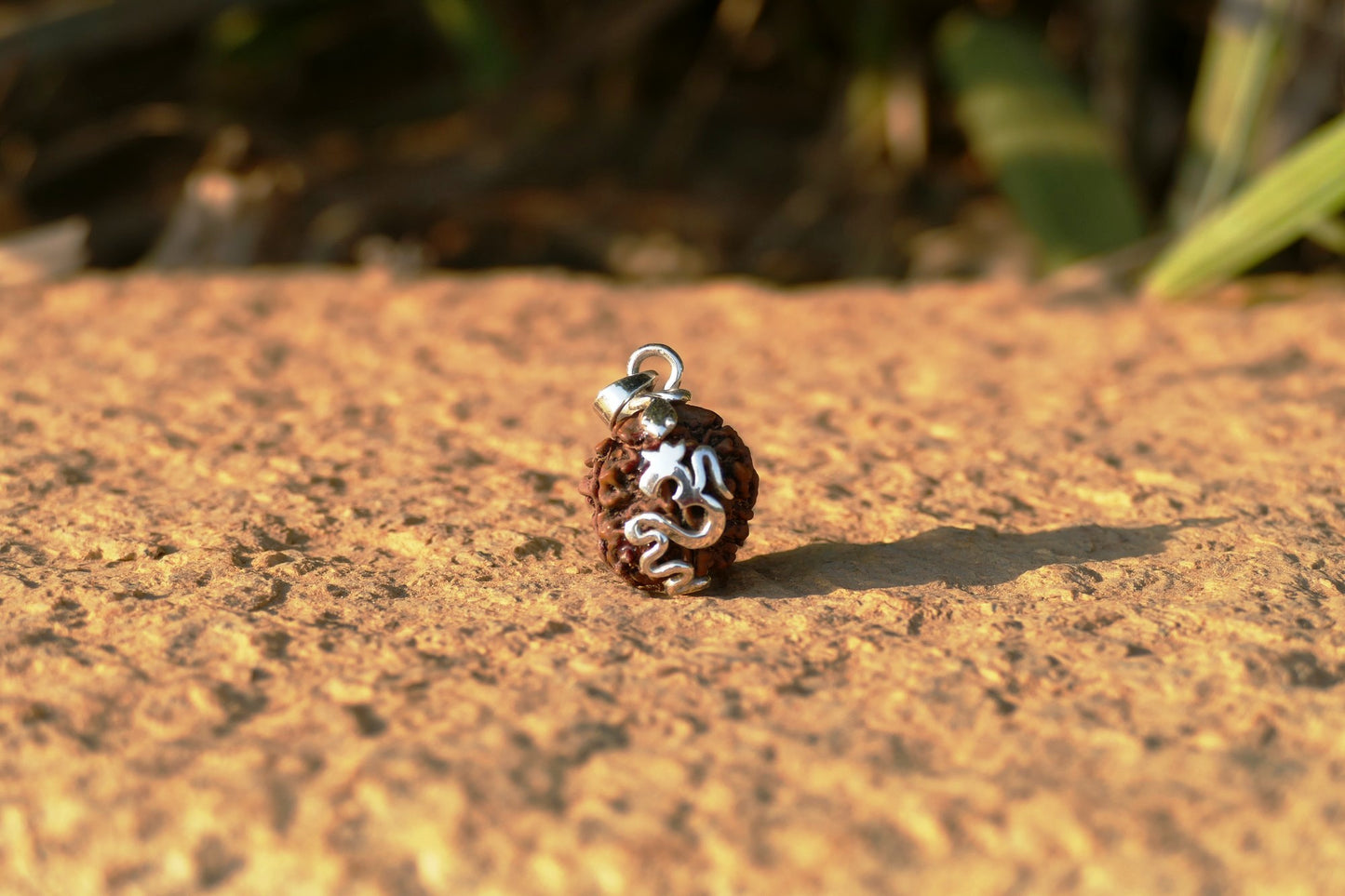 OM Rudraksha Pendant